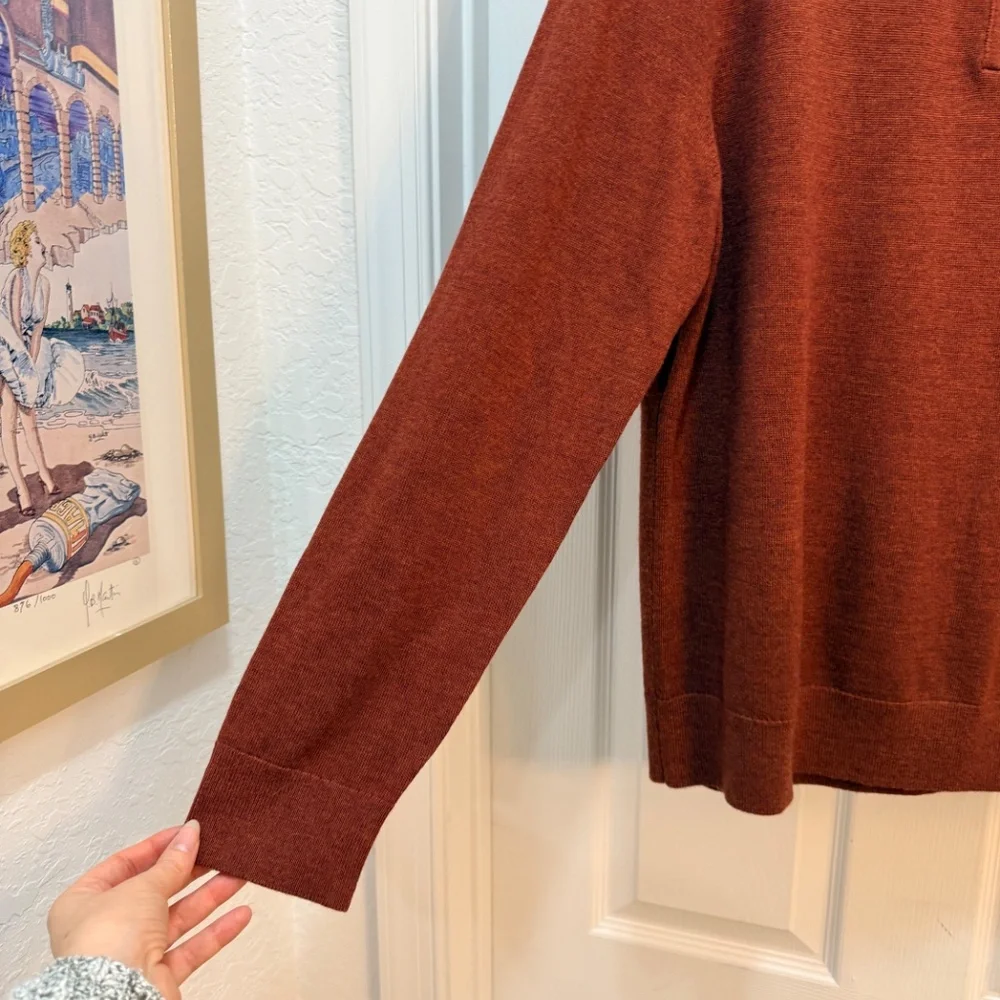 Banana Republic Italian Wool Mock Neck Sweater‎ – Size L